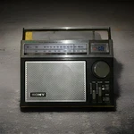 Vintage Sony Power Plus Radio Fm/am 2 Band Receiver ICF-7740W Ac/battery. Fixed Price $21.99.