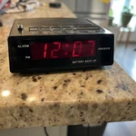 Advance State Alarm Clock Battery Back Up Tested Works Model 3139. Fixed Price $10.00.