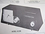 Motorola 5C22M, 5C22N, 5C22P, 5C22W, 5C22Y, 5C23CW 5C23GW 5C23PW Radio Photofact. Fixed Price $6.50.