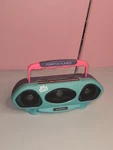 Vintage Retro Kool Shades Port-a-tunes Stereo Radio Tested & Working. Fixed Price $65.00.