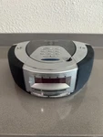 Audiophase Digital Dual Alarm Clock Am / Fm Radio Player CDK101 Tested. Fixed Price $28.00.