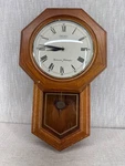 Seiko QXH110B Wall Clock Pendulum Westminster Chime Working 039-4. Fixed Price $79.95.