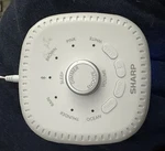 Sharp Alarm Clock Dream Caster Sound Machine White Tested Blue Tooth Speaker. Fixed Price $25.00.