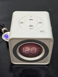 Vintage Skyscan Projection Atomic Clock Cube Radio #31402. Fixed Price $32.50.