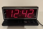 Vtg Retro Cosmo Time Digital Alarm Clock Woodgrain Model E805 Nostalgia Tested. Fixed Price $14.99.