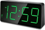 Peakeep Battery Operated Digital Clock, Alarm For Bedrooms - Cordless L.... Fixed Price $20.40.