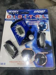 New Jensen SAB-50 Pll Digital Clock Radio + Armband/headphones Sealed Am Fm. Fixed Price $24.00.