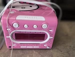 Hello Kitty Am/fm Stereo Alarm Clock Radio KT2053A Cd Player Doesnt Work. Fixed Price $30.00.
