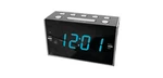 Sylvania Dual Alarm Pll Clock Radio 1.2" Jumbo Blue Display. Fixed Price $50.00.