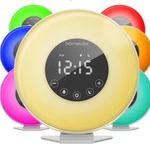 Home Labs Sunrise Alarm Clock 6 Color Switch Changing Led Face Touch Control. Fixed Price $12.99.