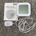 Discovery Channel Glowing Led Color Changing Digital Alarm Clock. Fixed Price $12.00.