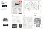 Sony CRF-1 Instruction Manual + Color Service W/ 11 X 17" Pages. Fixed Price $29.95.