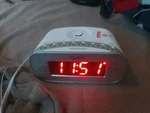 Timex Am/fm Dual Alarm Clock Radio 1.2" Red Display & Line-in T231Y Tested. Fixed Price $16.00.
