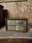 Vintage 1960S Philco F-217 Wood Clock Radio Alarm Am Works Mid Century. Fixed Price $59.99.