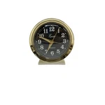 12020 Equity By Crosse Wind-up Bell Brass Metal Case Analog Alarm Clock. Fixed Price $20.00.