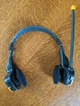 Aiwa Radical Super Bass Headphone Receiver HR-RS17W Tested Working + New Earpads. Fixed Price $18.82.