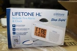 New Lifetone HLAC151 Bedside Vibrating Fire Alarm And Clock. Fixed Price $59.99.