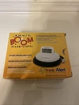 Sonic Alert Boom Portable Vibrating Alarm Clock Travel Size New. Fixed Price $30.00.