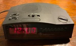 Vtg Am/fm Ge Alarm Clock Radio Model 7-4813A Battery 9 Volt Back Up Working. Fixed Price $14.99.