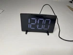 Yissvic Digital Alarm Clock Black Large Display Snooze 12/24HR Adapter. Fixed Price $15.00.