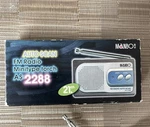 Vintage Manbo Fm Radio Auto Scan With Flashlight And Headphones Working Used. Fixed Price $25.00.