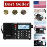 Qodosen DX-286 Portable Radio, With TEF6686 Automotive Chip,lw,am, Fm, Black. Fixed Price $124.27.