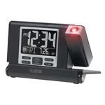 Crosse Alarm Clock Black Digital Projection Travel Compact Fold-out Stand. Fixed Price $34.22.