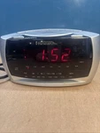 Emerson Research Smart Set Alarm Clock Am/fm Radio Model CKS3030 Tested Working. Fixed Price $23.06.