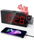 Onlyee Projection Alarm Clock For Bedroom,led Digital Ceiling Wall W.... Fixed Price $28.71.