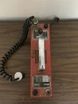 Vintage Red Emergency Vhf Field Radio 37.82 Mhz Fcc 1160-29-1N Untested As-is. Fixed Price $149.99.