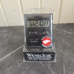 Westclox Travel Mate Alarm Clock Lcd Digital Battery Operated Model 47508 New. Fixed Price $18.99.