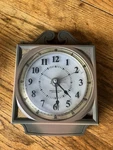 Vintage Westclox Quincy Antique Green Electric Lighted Dial Wall Clock 25352. Fixed Price $34.99.