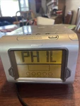 Vtg Philips Alarm Clock AJ3980/37 Touchscreen Am/fm Radio - Tested And Working. Fixed Price $19.99.