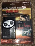 Jensen MR-500 Am/fm Noaa Instant Weather Marine Band Forecast Public Alert Radio. Fixed Price $14.00.