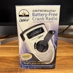 Innovage Outdoor Am/fm Weather Battery-free Crank Radio With Ear Bud Headphones. Fixed Price $9.99.