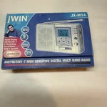 Jwin AM/FM/SW1-7 Digital Multi Band Radio Model JX-M14 The Original Box. Fixed Price $18.00.