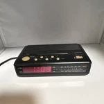 Vintage Ima ICR-120 Am/fm Led Clock Radio Black Tested*. Fixed Price $15.00.