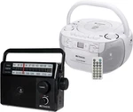 TR621 Cd And Cassette Player, Tape Recording, Stereo Sound, TR633 Am Fm Radios W. Fixed Price $199.26.