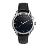 Alfajr WK-26L Premier 360 Leather Azan Wrist Watch Black Strap. Fixed Price $329.88.