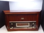 Vintage 1970 Tube Radio Magnavox Am-fm Walnut Case OFM-022 (17222). Fixed Price $99.95.