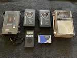 Vintage Lot Ge, Sanyo, Kaito, Shack, Superscope & Cassette Players. Fixed Price $35.00.