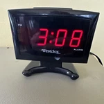 70014A- Westclox Plasma 0.9" Red Led Alarm Clock. Fixed Price $14.99.