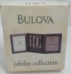 Bulova Jubilee Collection Picture Frame Clock B9977 (G124691-6C BY-111). Fixed Price $29.95.