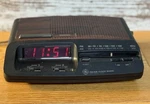 General Electric Dual Alarm Clock Am/fm Radio Model No. 7-4621A Tested Works. Fixed Price $18.00.