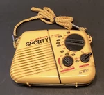Cec All Weather Sporty Am/fm Model WRR-9000 Vintage Transistor Radio. Fixed Price $14.00.