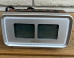Jensen JCR-232 Clock Radio Brown. Fixed Price $19.99.