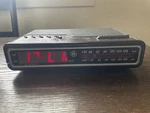 Vintage Digital Clock Radio Am/fm Alarm Model 7-4614A Black Tested. Fixed Price $12.99.