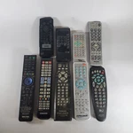 Lot Of 9X Remote Controls - Sony Panasonic Samsung Tested Working Tv Vcr Dvd. Fixed Price $19.99.