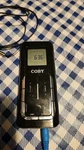 Coby Digital Pocket Am/fm Silver Radio CX90. Fixed Price $11.57.