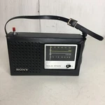 Rare Vintage Sony 6F-16WA Am/fm 10 Transistors Radio W/ Case Tested & Works. Fixed Price $135.00.